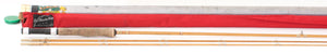 R.L. Winston Bamboo Fly Rod SF-era 8'6" 2/2 #5 - maker signature and rod markings