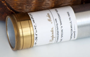 Walt Carpenter Browntone 7'9 3/2 5wt Bamboo Rod - New