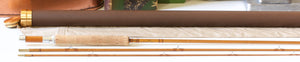R.L. Winston Prototype Bamboo Rod 8'9" 3/1 #6 - full rod assembled view