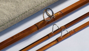 Bob Summers Model 856 Deluxe Bamboo Rod 8' 2/2 #5/6 - detail view