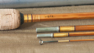 Edwards, EW -- Weber Henshall 8' 3/2 Bamboo Rod