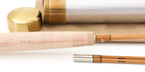 Simroe, Ted -- 8' 2/2 3-4wt Bamboo Rod (New!) - ferrules and tip tops detail