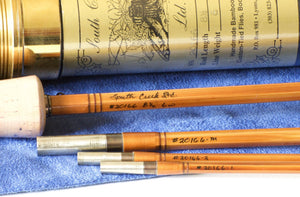 South Creek Ltd. Bamboo Rod - Gierach/Best Taper 8'6 3/2 6wt