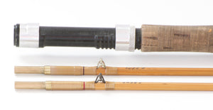 R.L. Winston Bamboo Fly Rod SF-era 8'6" 2/2 #5 - handle grip and reel seat detail