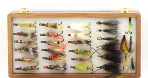 Wheatley Presentation Box w/ Salmon Flies