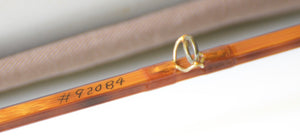 Bob Summers Model 275 Bamboo Rod 7'6" 2/2 #4 - overall view