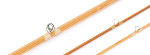 R.L. Winston Bamboo Fly Rod SF-era 8'6" 2/2 #5 - rod sections with guides and wraps