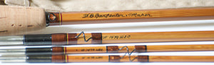 Walt Carpenter Browntone 7'9 3/2 4-5wt Bamboo Rod