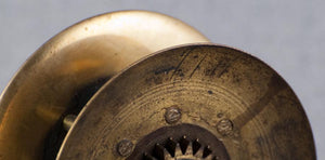 Jardine Patent Brass/Ebonite Fly Reel 2 1/2"