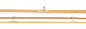 R.L. Winston Bamboo Fly Rod SF-era 8'6" 2/2 #5 - rod sections with wraps