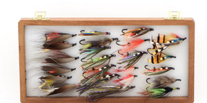 Wheatley Presentation Box w/ Salmon Flies