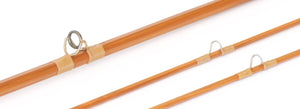 R.L. Winston Leetle Feller Bamboo Rod 7' 2/2 #3 - rod sections with guides and wraps