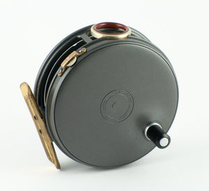 Hardy Perfect 3 3/8" 1912 fly reel - red agate