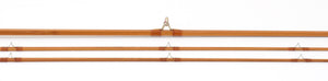 R.L. Winston Quad Bamboo Rod 7'9" 2/2 #5 - full rod assembled view