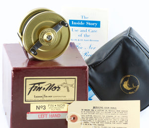 Fin-Nor No. 3 Anti Reverse Fly Reel - LHW