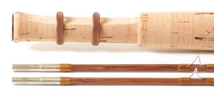 Phillipson Peerless 7' 5wt Bamboo Rod - ferrules and tip tops detail