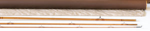 R.L. Winston Prototype Bamboo Rod 8'9" 3/1 #6 - handle grip and reel seat detail