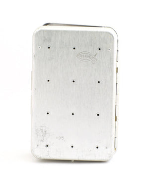 Perrine #95 Fly Box w/ Vintage Salmon Flies