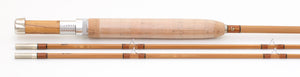 Simroe, Ted -- 9' 6wt Bamboo Rod (New!) - maker signature and rod markings