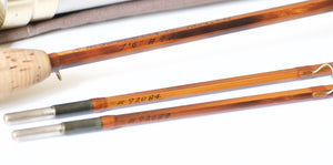 Bob Summers Model 275 Bamboo Rod 7'6" 2/2 #4 - overall view