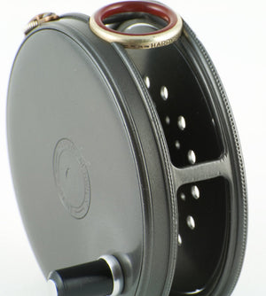 Hardy Perfect 3 3/8" 1912 fly reel - red agate