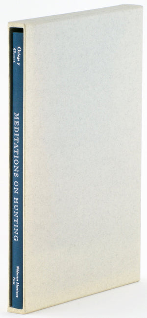 Ortega y Gasset - Meditations on Hunting