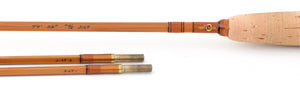 R.L. Winston Quad Bamboo Rod 7'9" 2/2 #5 - guides and thread wrapping