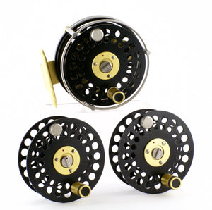 Ari 't Hart F3 Lake Taupo fly reel and two spare spools