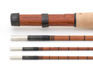 Thomas, F.E. -- 7'6 Mahogany Bamboo Rod 