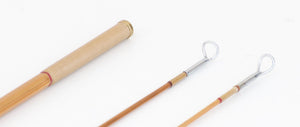 R.L. Winston Bamboo Fly Rod SF-era 8'6" 2/2 #5 - ferrules and tips detail