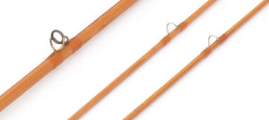 R.L. Winston Bamboo Rod 7' 2/2 #4 - rod sections with guides and wraps
