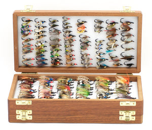 Wheatley Presentation Box w/ Salmon Flies