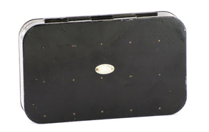 Hardy Bros. Japanned Fly Box with Salmon Flies