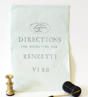 Renzetti Presentation 3000 Vise With Base and C-Clamp