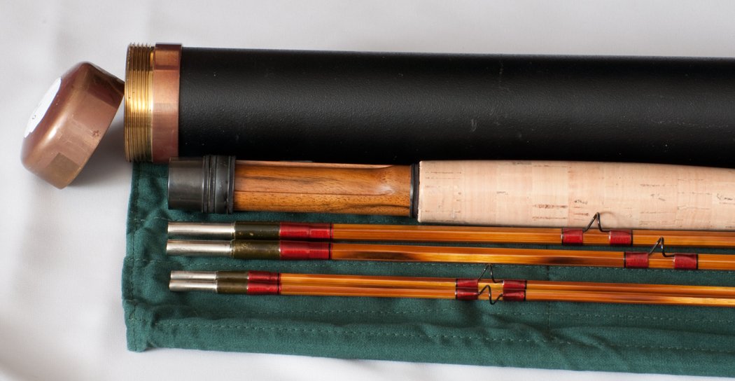Tom Maxwell 7' and 7'6 3/2/2 4-5wt combo bamboo rod 
