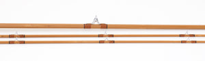 Simroe, Ted -- 9' 6wt Bamboo Rod (New!) - rod sections with wraps and hardware