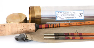 Carlson, Sam - Carlson Four 7'6 Quadrate Bamboo Rod