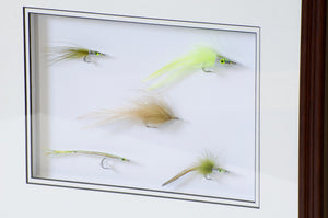 Gartside, Jack - Shadowbox Frame with 5 Flies