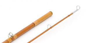 R.L. Winston Bamboo Rod SF-Era 9' 2/1 #9 - rod sections with guides and wraps