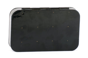Hardy Bros. Japanned Fly Box with Salmon Flies