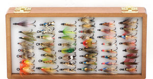 Wheatley Presentation Box w/ Salmon Flies