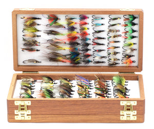Wheatley Presentation Box w/ Salmon Flies