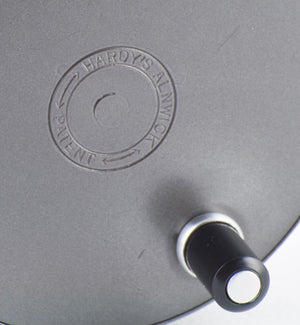 Hardy Perfect 3 3/8" 1912 fly reel - red agate