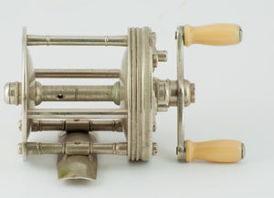 Horton Meek No. 3 Nickel Silver Baitcasting Reel