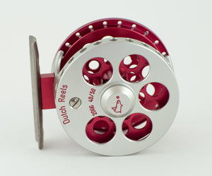 Ari 't Hart Dutch 0 silver/aubergine fly reel - mint