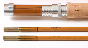 R.L. Winston Bamboo Rod 8'9 2/2 #7/8 - ferrules and tip tops detail