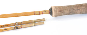 R.L. Winston Bamboo Fly Rod SF-era 8'6" 2/2 #5 - guides and thread wrapping