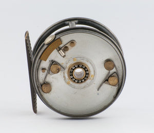 Hardy Perfect 3 1/2" wide drum fly reel - Harry & Elsie Darbee provenance!