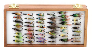 Wheatley Presentation Box w/ Salmon Flies