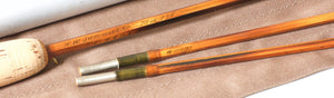 Bob Summers Model 735 Bamboo Rod 7'3" 2/2 #4/5 - maker signature and rod markings